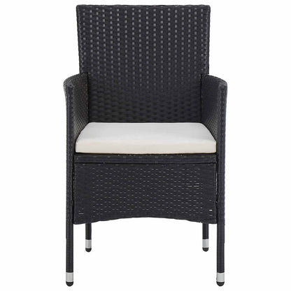 Furniture Set 5 pcs Black