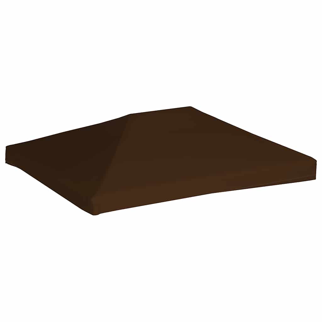 Gazebo Top Cover 310 g/m² 3x4 m Brown