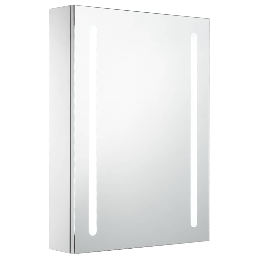 285117 vidaXL LED Bathroom Mirror Cabinet 50x13x70 cm