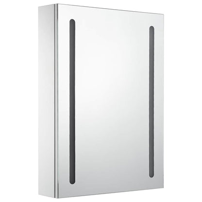 285117 vidaXL LED Bathroom Mirror Cabinet 50x13x70 cm