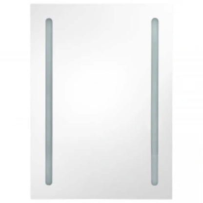 285117 vidaXL LED Bathroom Mirror Cabinet 50x13x70 cm