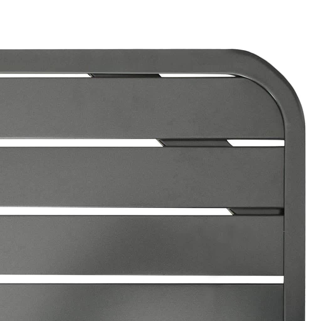 Dining Set | Dark Grey | E-coated and powder-coated steel | Medium