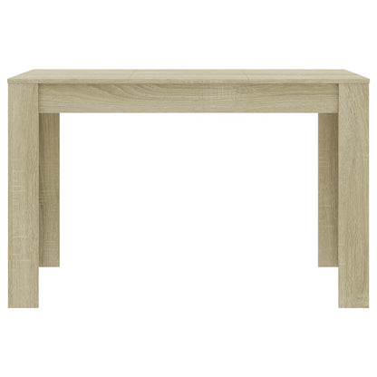 Dining Table Sonoma Oak 120x60x76 cm Engineered Wood