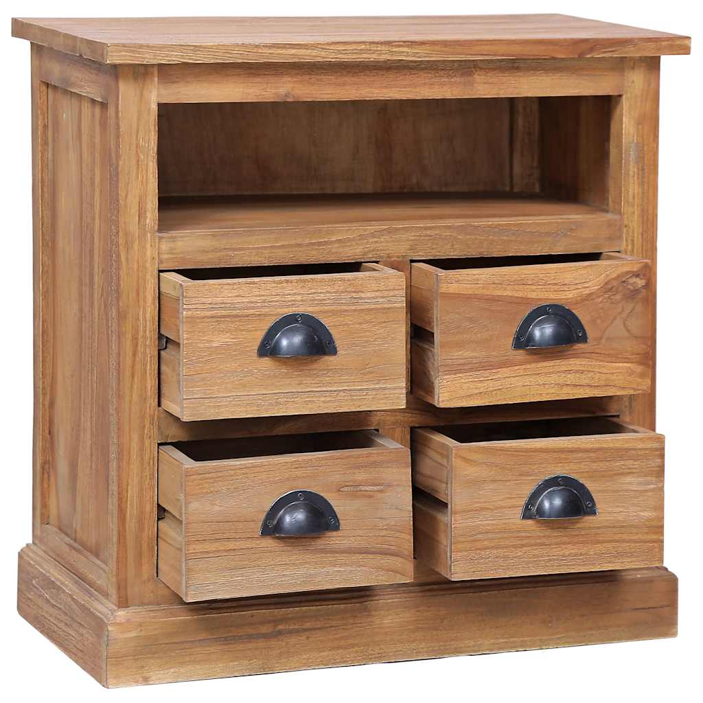 Side Cabinet 60x30x60 cm Solid Teak