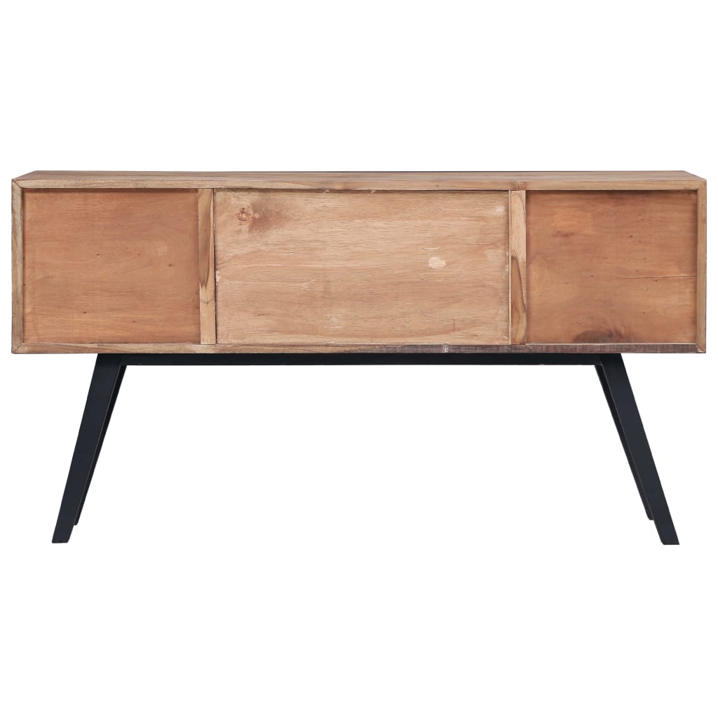 Side Cabinet 110x30x75 cm Solid Teak