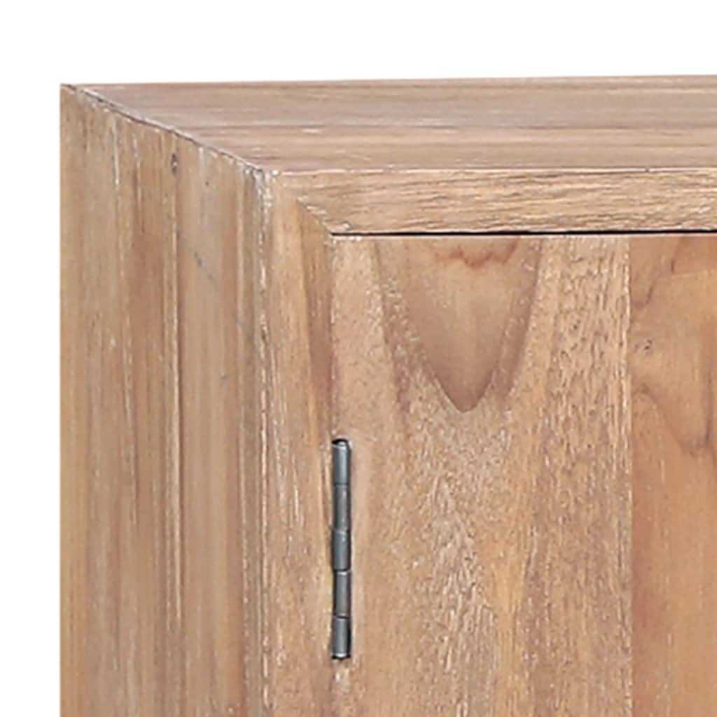 Side Cabinet 110x30x75 cm Solid Teak