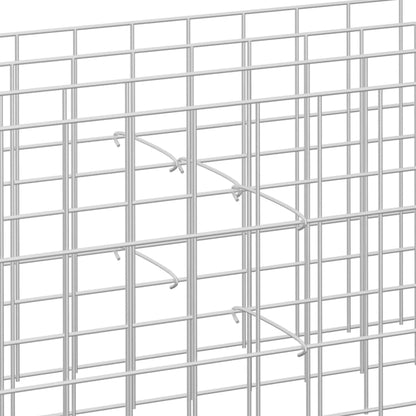 Gabion Hooks 100 pcs Galvanised Steel 30 cm