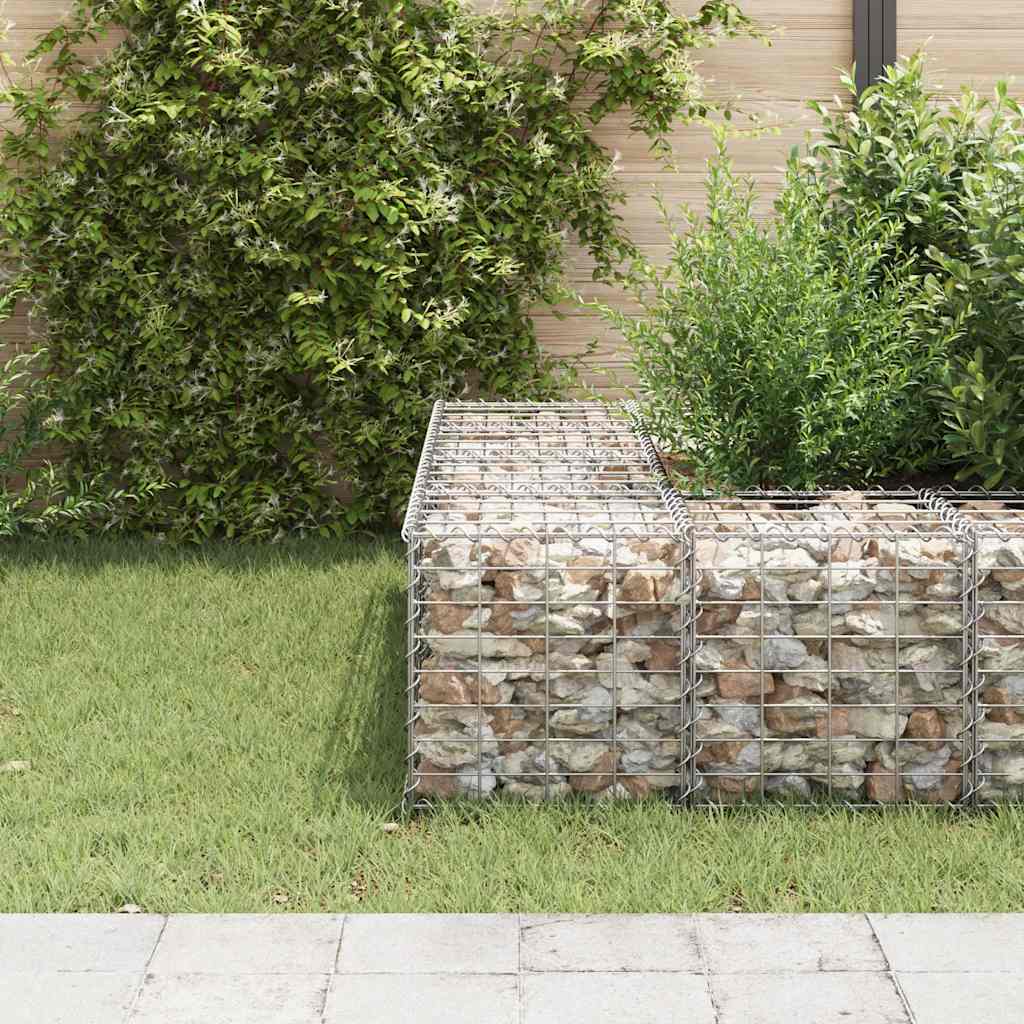 Cube Gabion Raised Bed Steel Wire 40x40x40 cm