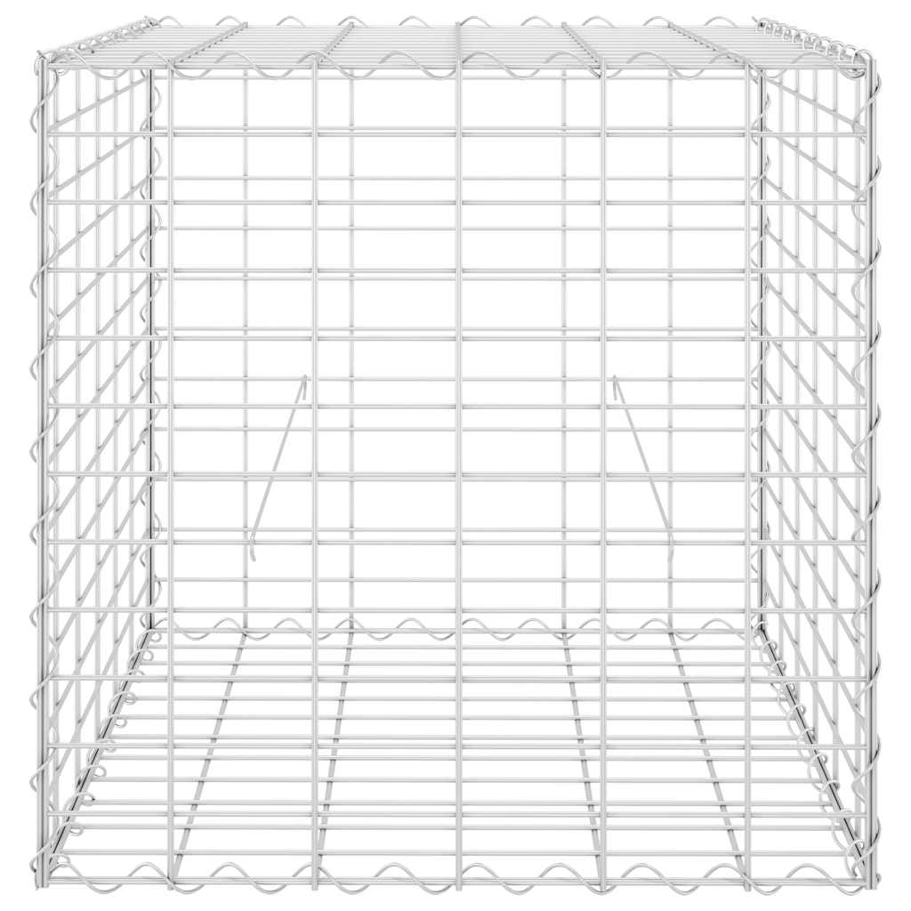 Cube Gabion Raised Bed Steel Wire 60x60x60 cm