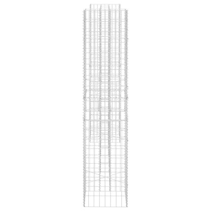 H-Shaped Gabion Planter Steel Wire 260x40x200 cm