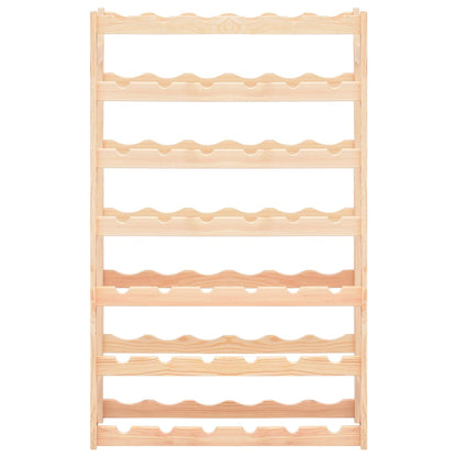 Wine Rack for 42 Bottles Pinewood