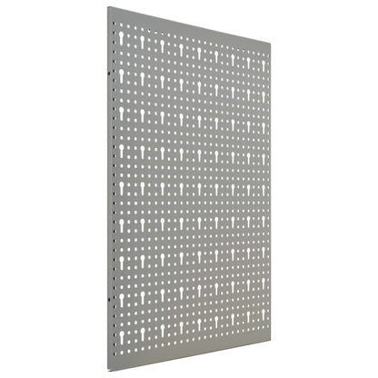 Wall-mounted Peg Boards 3 pcs 40x58 cm Steel