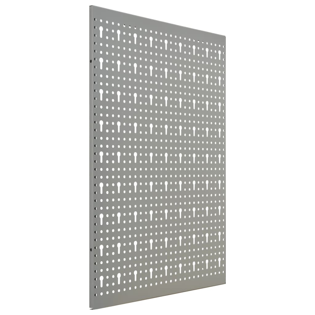 Wall-mounted Peg Boards 4 pcs 40x58 cm Steel