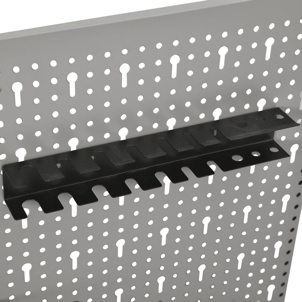 Wall-mounted Peg Boards 4 pcs 40x58 cm Steel