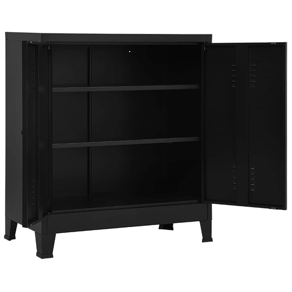 Storage Chest | Black | Steel | Standard | Storage Chest | Rectangular