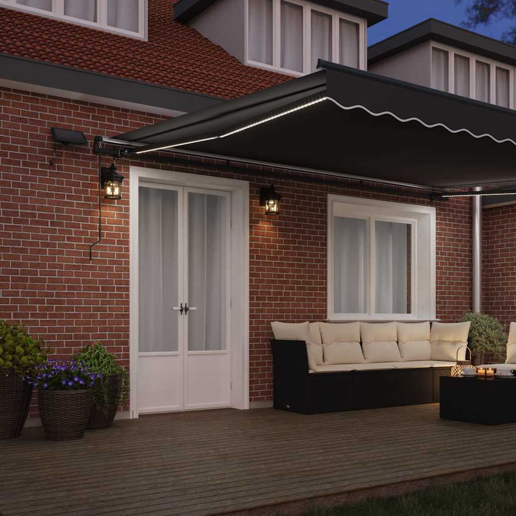 Awning Frame Anthracite 4.5 x 2.5 m Aluminium