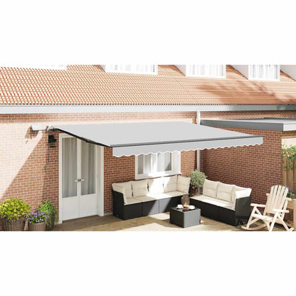 Awning Frame Anthracite 4.5 x 2.5 m Aluminium
