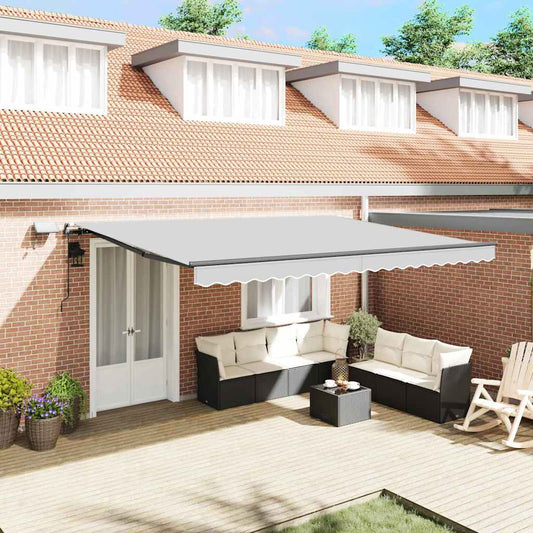Awning Frame Anthracite 4.5 x 2.5 m Aluminium