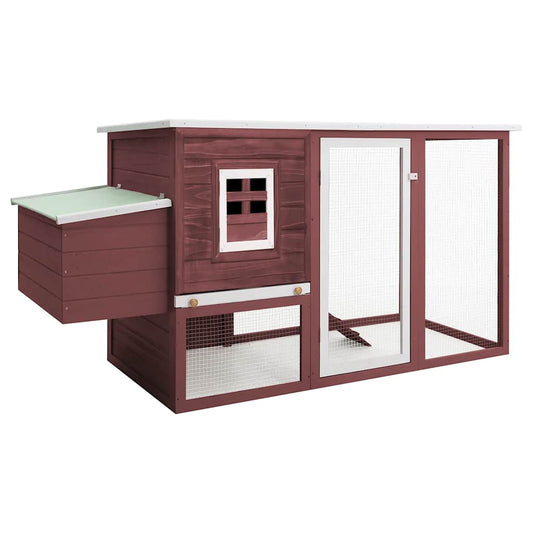 Chicken Coop | Brown, White