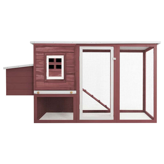 Chicken Coop | Brown, White