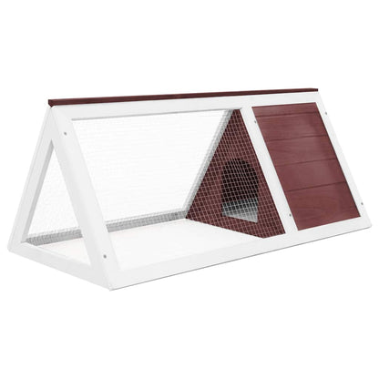 Animal Rabbit Cage Brown Wood