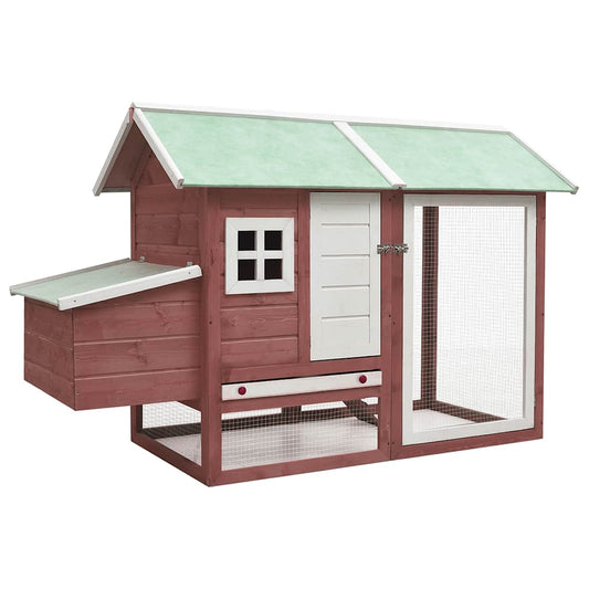 Rabbit Hutch | Mocha and green