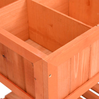 Herb Planter | Brown | Solid Firwood, Plywood | Medium | Herb Planter