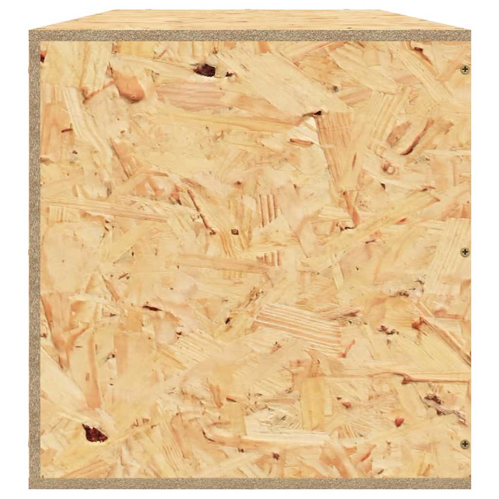 Terrarium | Natural Wood Finish | Engineered wood, Glass, Steel | Large