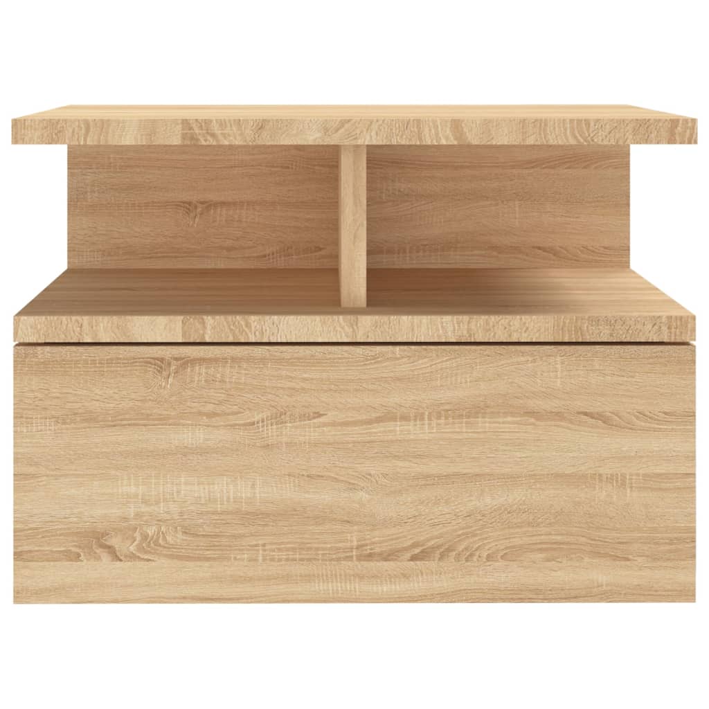 Floating Nightstand Sonoma Oak 40x31x27cm Engineered Wood