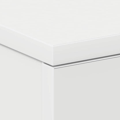 800451 vidaXL Bedside Cabinets 2 pcs White 38x35x56 cm Engineered Wood
