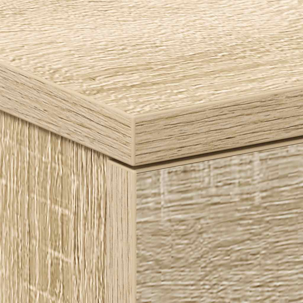 Bedside Cabinets 2 pcs Sonoma Oak 38x35x56 cm Engineered Wood