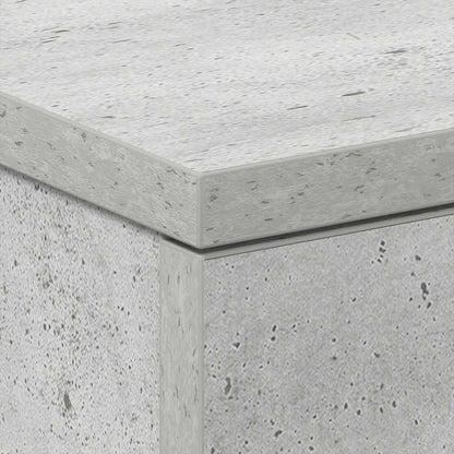 Bedside Cabinet Concrete Grey 38x35x56 cm Engineered Wood