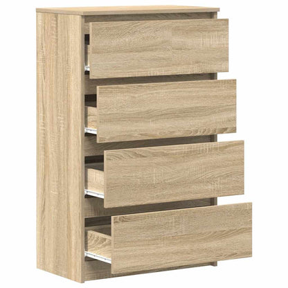 Sideboard Sonoma Oak 60x35x98.5 cm Engineered Wood