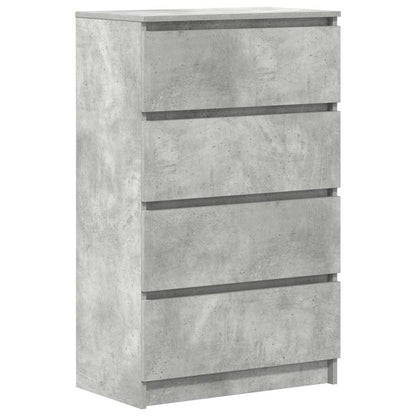 Sideboard Concrete Grey 60x35x98.5 cm Engineered Wood