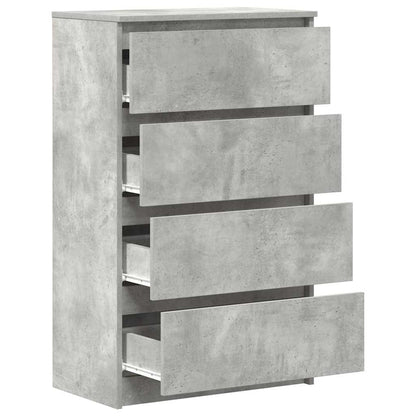 Sideboard Concrete Grey 60x35x98.5 cm Engineered Wood