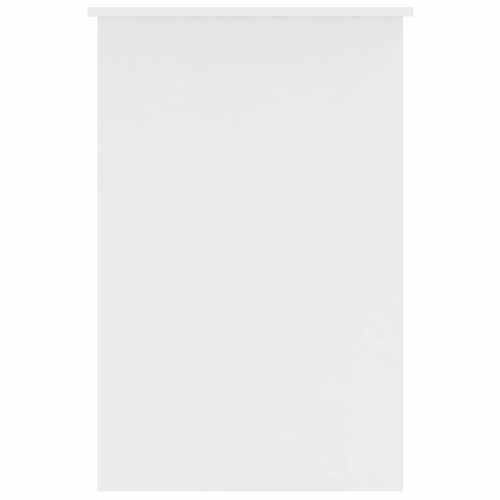 800549 vidaXL Desk White 100x50x76 cm Engineered Wood