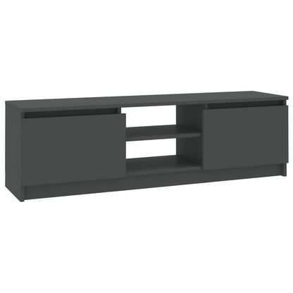 TV Cabinet Grey 120x30x35.5 cm Engineered Wood