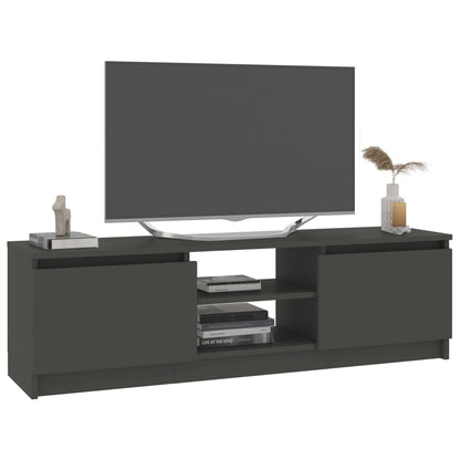 TV Cabinet Grey 120x30x35.5 cm Engineered Wood