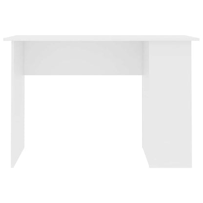 800576 vidaXL Desk White 110x60x73 cm Engineered Wood