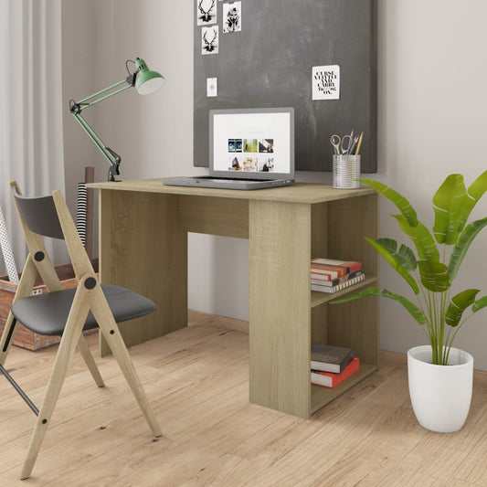 Desk | Sonoma oak | Engineered wood | Medium | Computer Desk