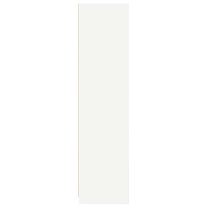 800603 vidaXL Wardrobe White 100x50x200 cm Engineered Wood