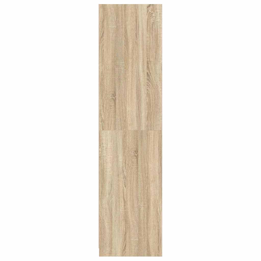 Wardrobe | Sonoma Oak | Engineered wood | Compact | Wardrobe