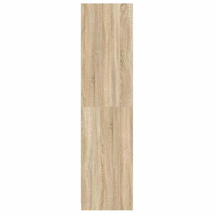 Wardrobe | Sonoma Oak | Engineered wood | Compact | Wardrobe