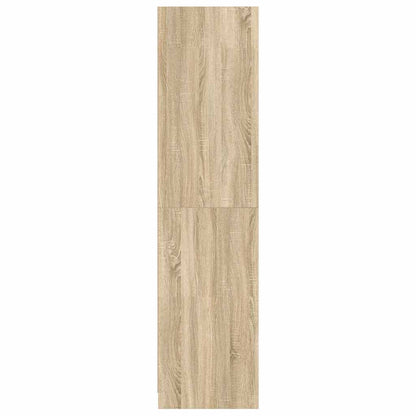 Wardrobe with Drawers Sonoma Oak 50x50x200 cm Engineered Wood