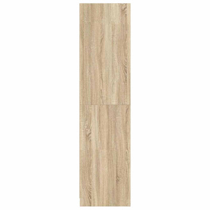 800615 vidaXL Wardrobe with Drawers Sonoma Oak 50x50x200 cm Engineered Wood