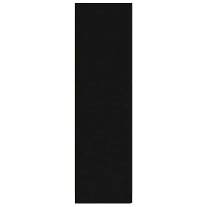 800622 vidaXL Wardrobe Black 80x52x180 cm Engineered Wood