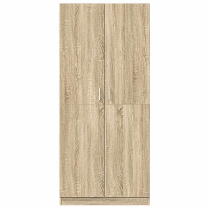 Wardrobe Sonoma Oak 80x52x180 cm Engineered Wood