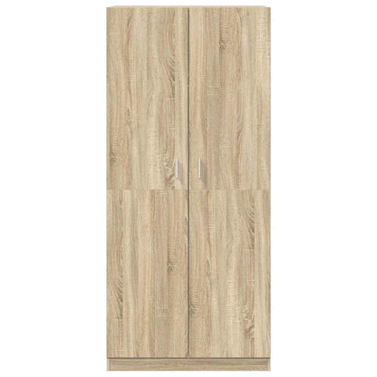 Wardrobe Sonoma Oak 90x52x200 cm Engineered Wood