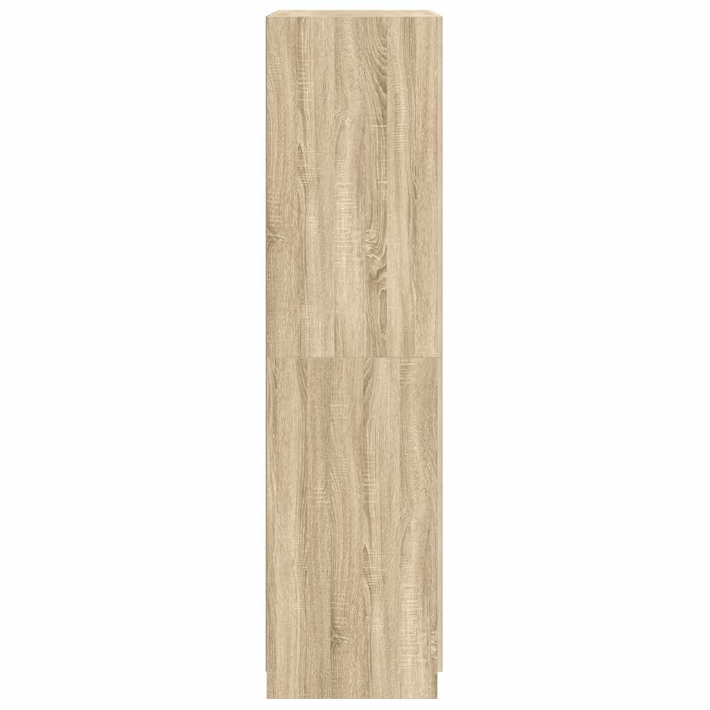 Wardrobe Sonoma Oak 90x52x200 cm Engineered Wood