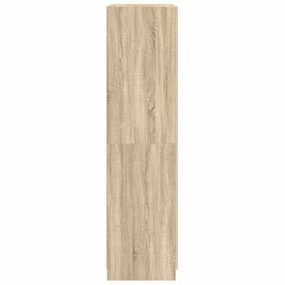 Wardrobe Sonoma Oak 90x52x200 cm Engineered Wood
